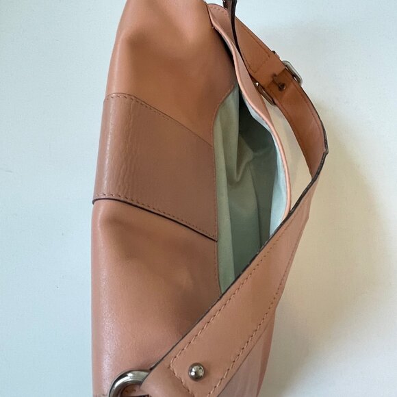 Rare Vintage Marc Jacobs Blush Pink Leather Bag w/ Silver Hardware - Picture 9 of 12